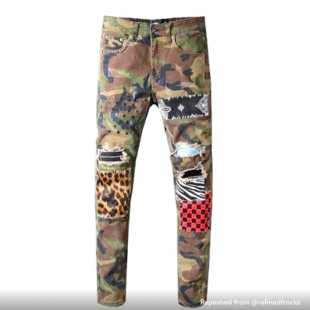 AMIRI style pants. excellent condition.